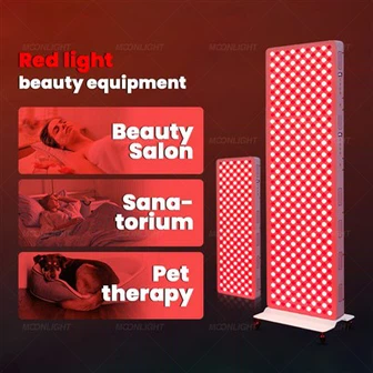 Duży panel do terapii światłem czerwonym